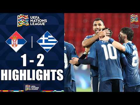 Serbia vs Greece 1-2 Highlights | UEFA Nations League 2026
