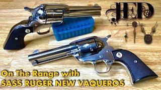 Ruger New Vaquero - SASS Edition with Short-Stroke & Half-Cock Mods! [On The Range]