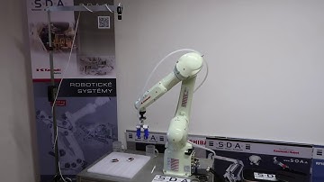 Kawasaki 2D Vision system integrated in standard F60 controllers with robot RS007L