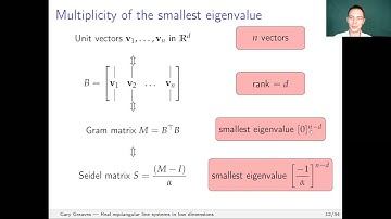 Gary Greaves, Real equiangular line systems in low dimensions, 2021.04.13