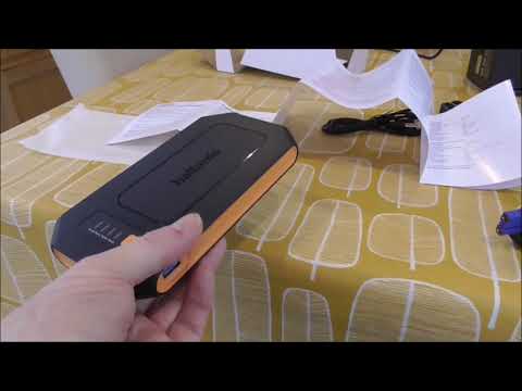 How To Use Halfords 2l Jump Starter