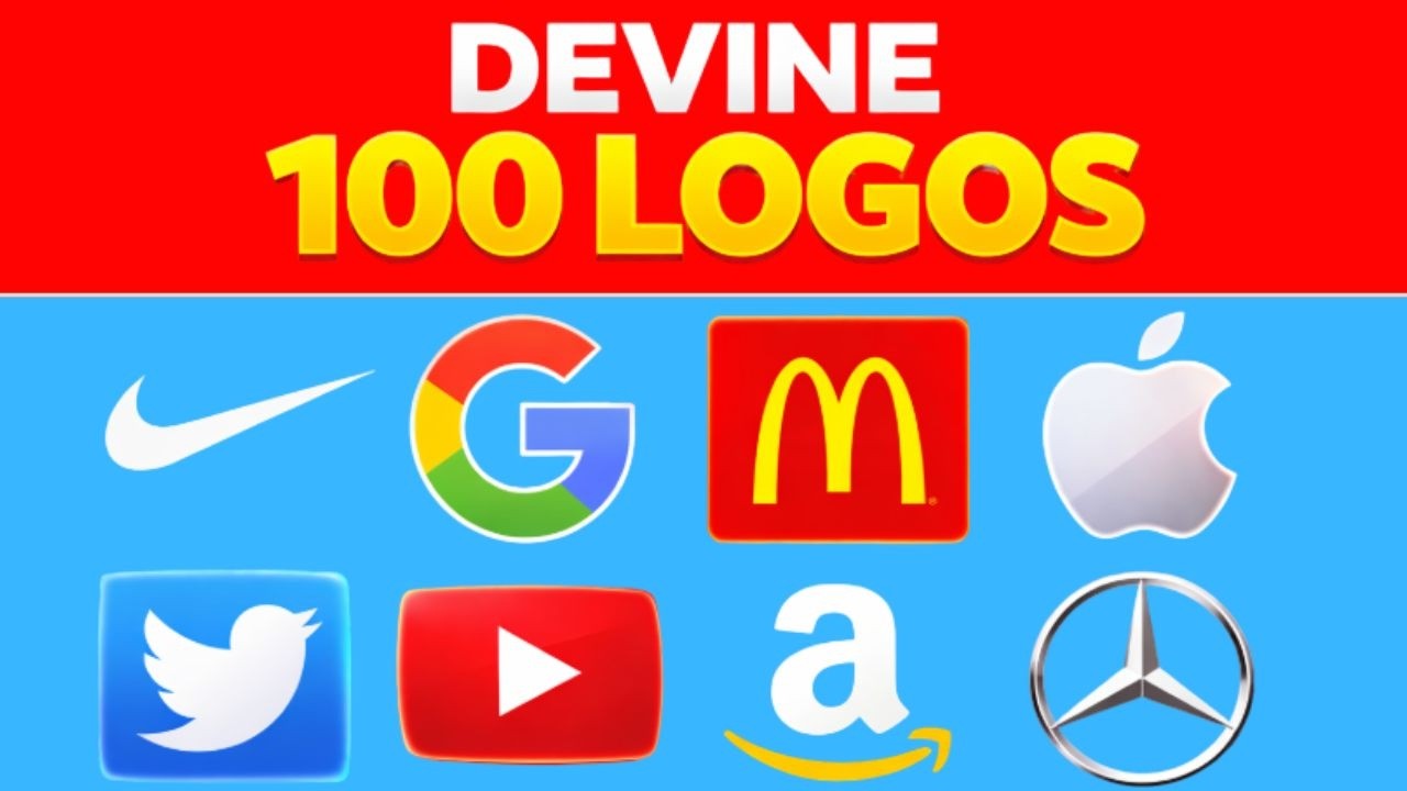 DEVINE 100 LOGOS en 5s… facile à IMPOSSIBLE 😁
