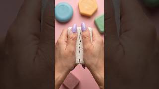 asmr So Pressing soap into powder by hand #shortsfeed #satisfying #short #video