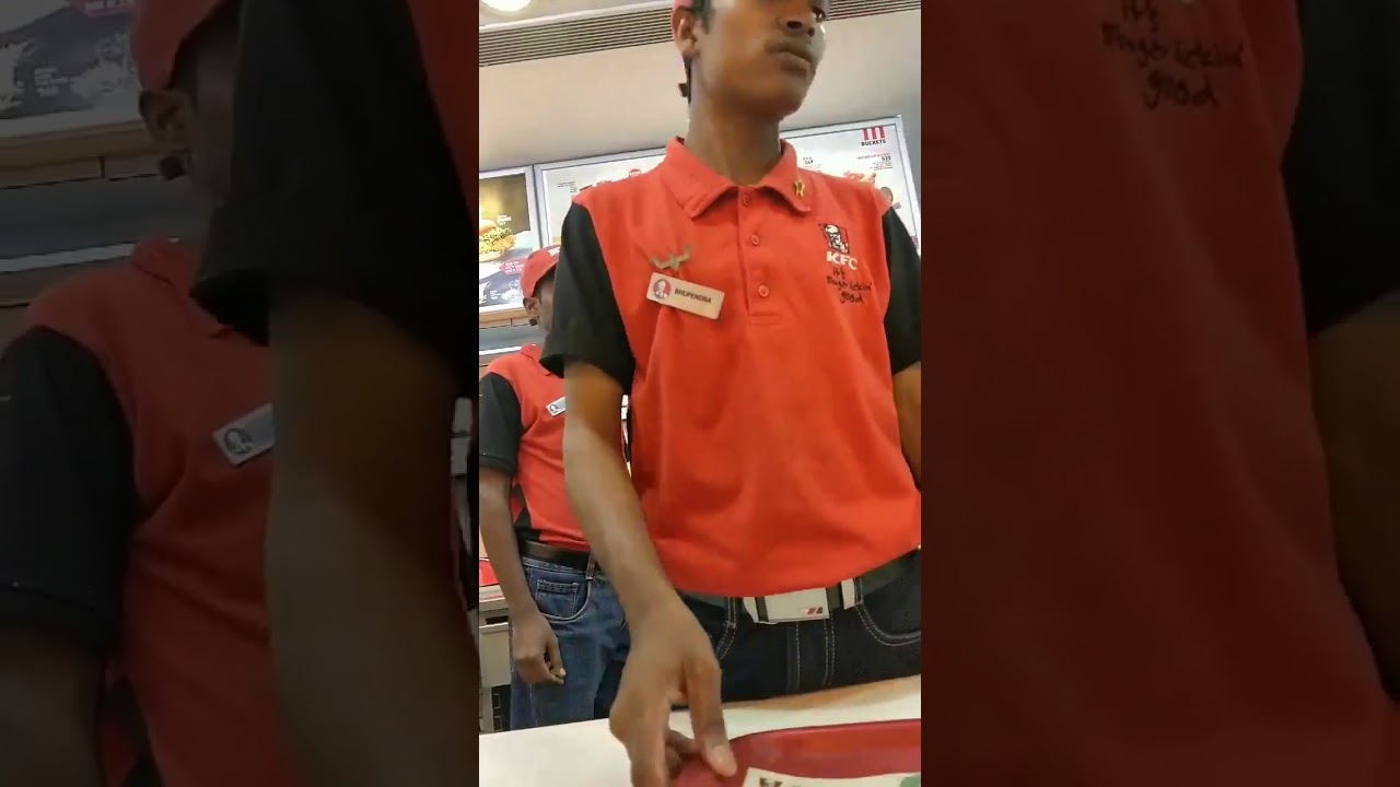 Racist Hindu ordering Jhatka meat in KFC - Hypocrisy at its best