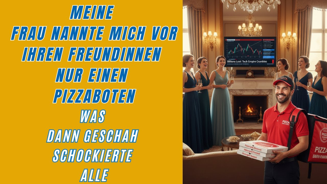 Meine Frau nannte mich vor ihren Freundinnen nur einen Pizzaboten _was dann geschah schockierte alle