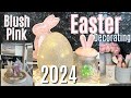 Easter decor frenzy in blush pink  glamify your home with chellesglamhome  2024