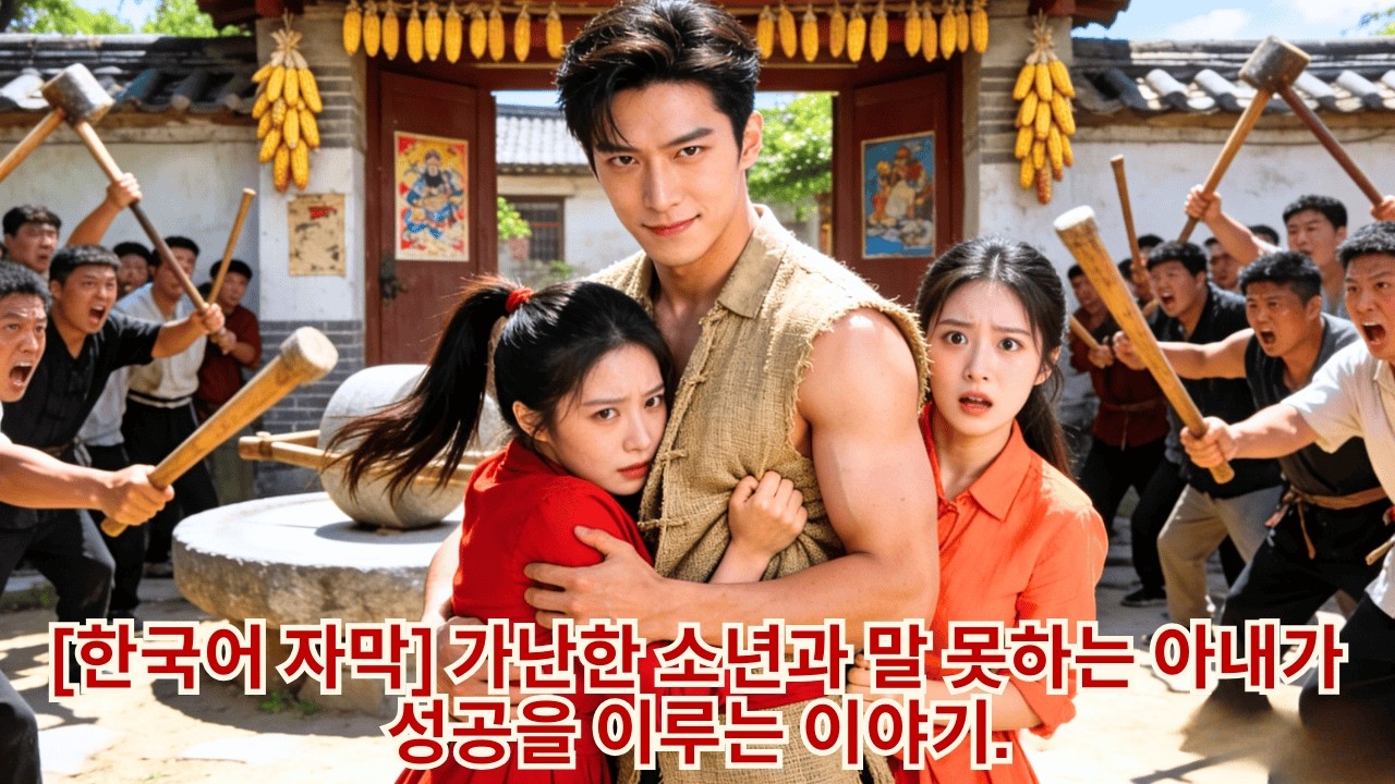 가난한 청년이 재앙의 시기로 넘어갔고, 단지 말을 할 수 없는 아내만 있었다!나는 산에 가서 사냥하고 약초를 채취하면서,그녀가 여보'라고 부르게 만들었고,작은 서양식 집도 지었다!