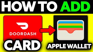 How To Add Doordash Card to Apple Wallet 2025 - (UPDATED!)