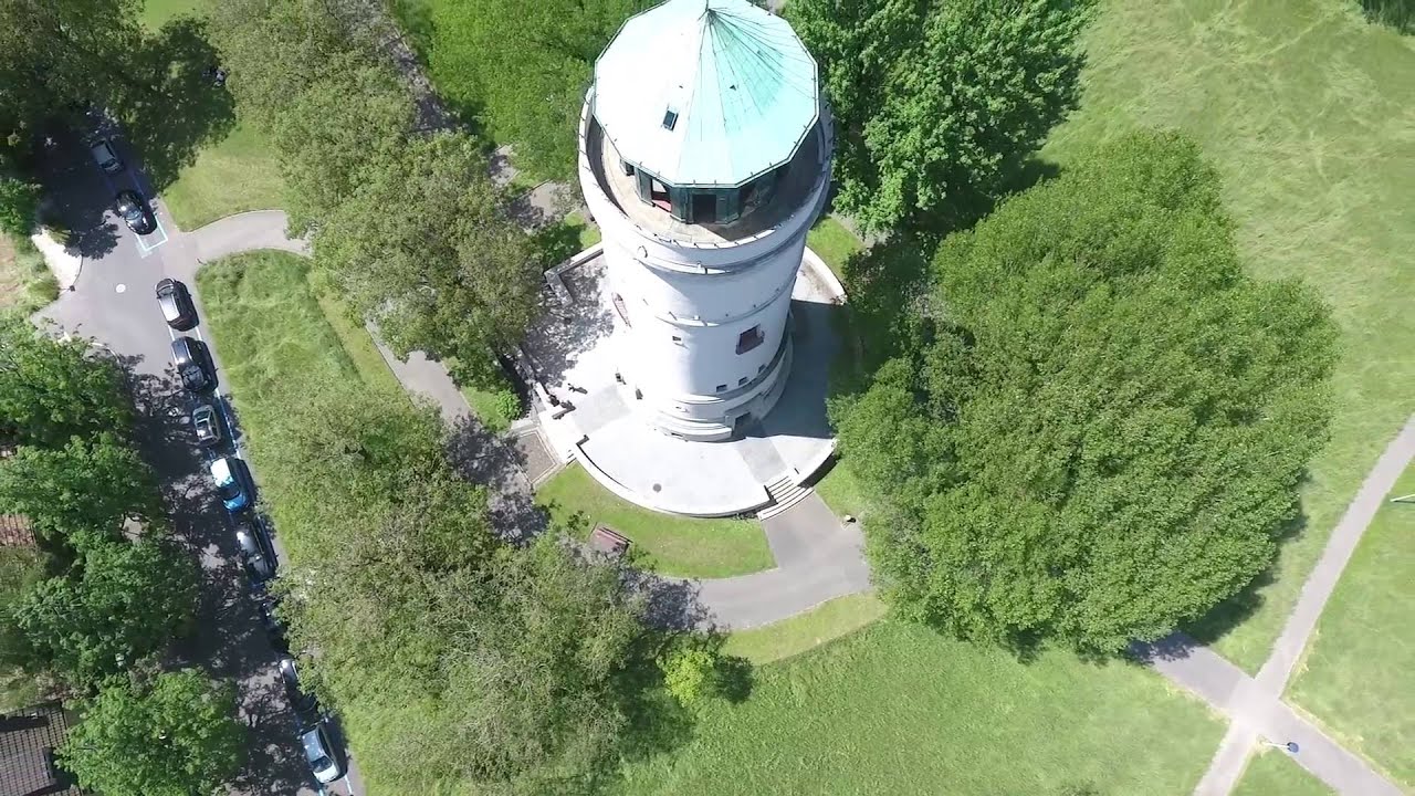 Phantom 4 - Basel - Wasserturm - Bruderholz - YouTube