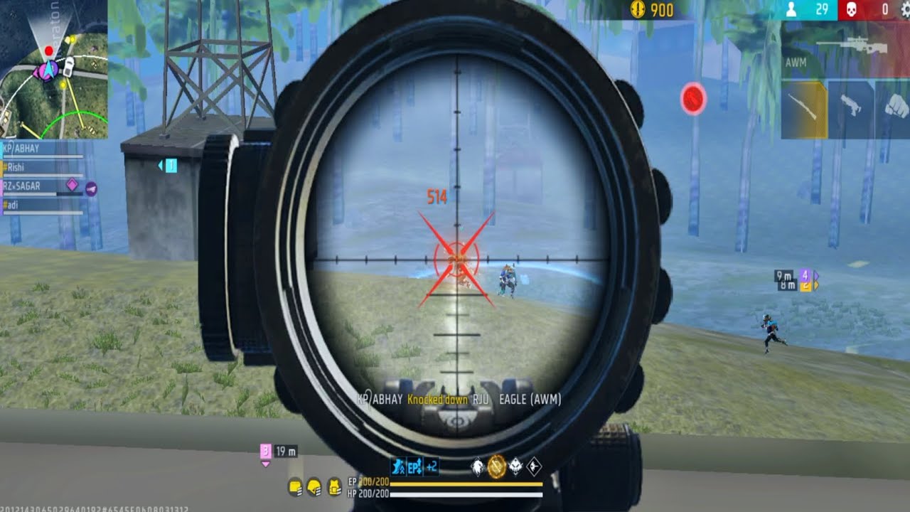 Tournament-Level Sniper Gameplay 🎯🔥 | FREE FIRE Esports 🏆 | KP ABHAY 🧿| 