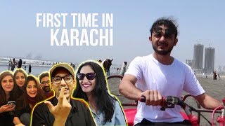 FRIST TIME IN KARACHI