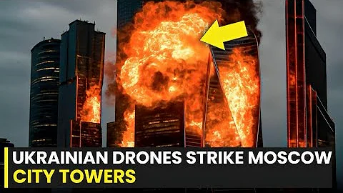 Ukrainian Drones STRIKE Russia’s $1.2B Moscow City Towers —Then THIS Happened | Russian Ukraine War