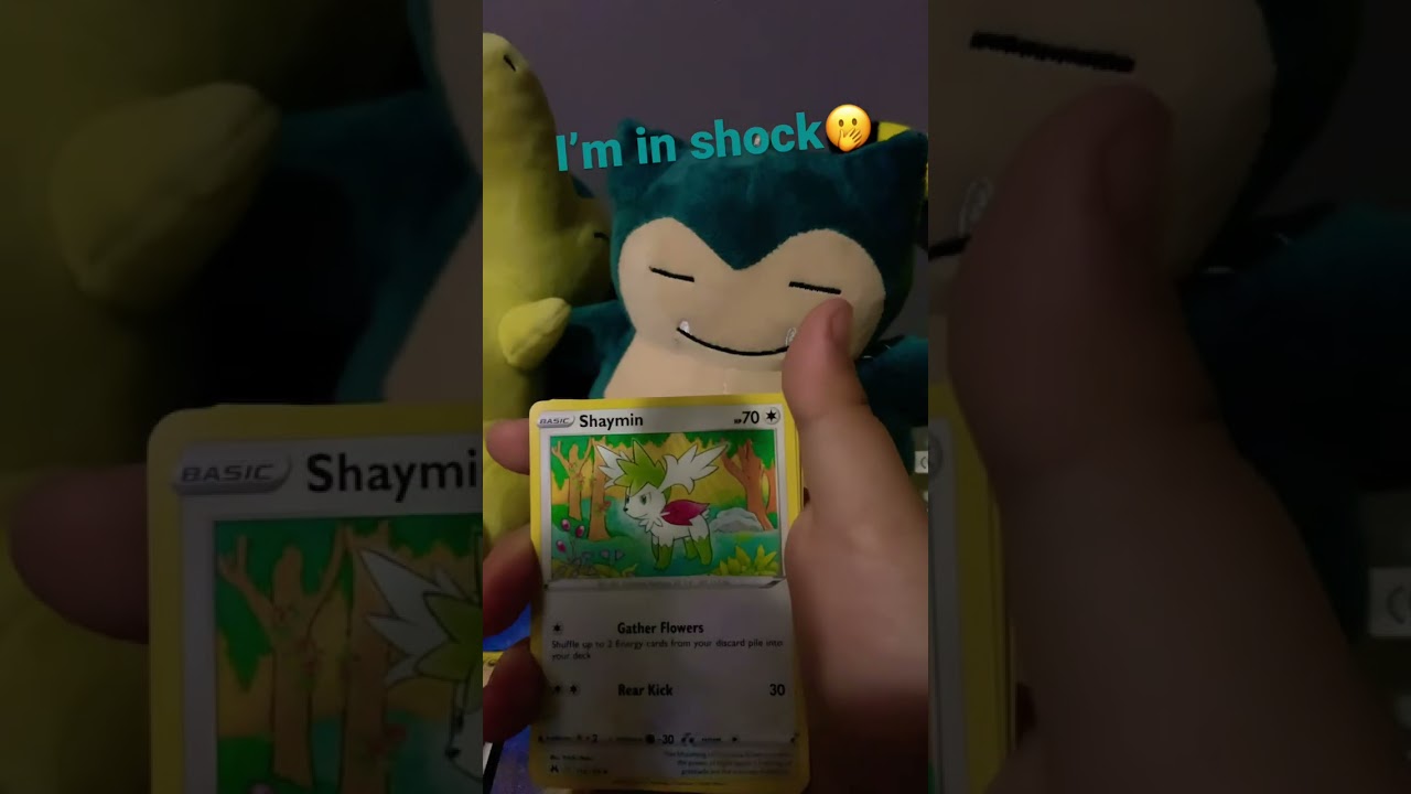 I opened my last crown zenith pack and I pulled a..