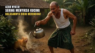 Sering Menyiksa Kucing Balasannya Bikin Merinding