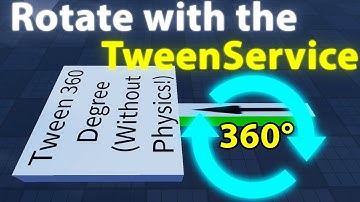 Continuous 360 Degree Rotation with the TweenService [Roblox Studio Tutorial]