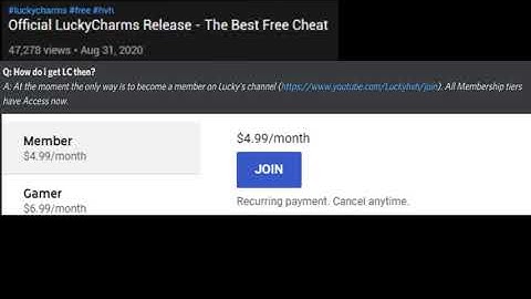 Luckycharms in a nutshell