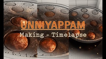 Maya lighting and look dev in Arnold render | Unniyappam making | Timelapse