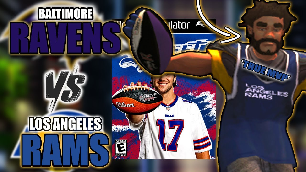 Ravens Vs Rams: Kyren Williams Made This 10x HARDER | NFL Street Reborn
