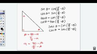 Precalc   Cofunction identities & odd even