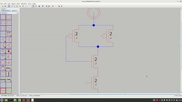VLSI 003 NAND GATE SCHEMATIC
