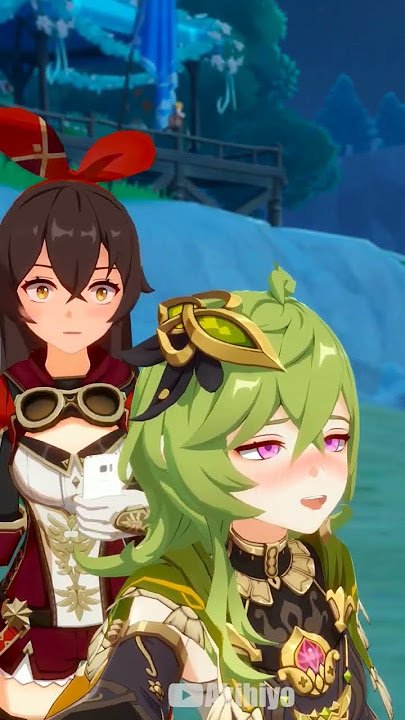 【MMD Genshin Impact 】Collei & Amber Just Dance