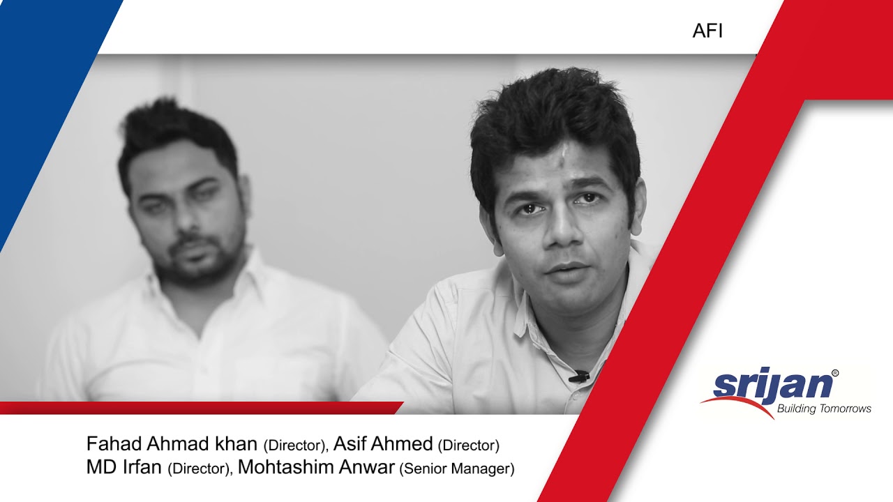 Sales Partner AFI Realtors speaks about their Sales journey with Srijan