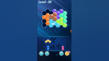 Block Hexa Puzzle Proficient Level 20 Walkthrough