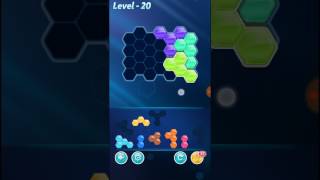Block Hexa Puzzle Proficient Level 20 Walkthrough