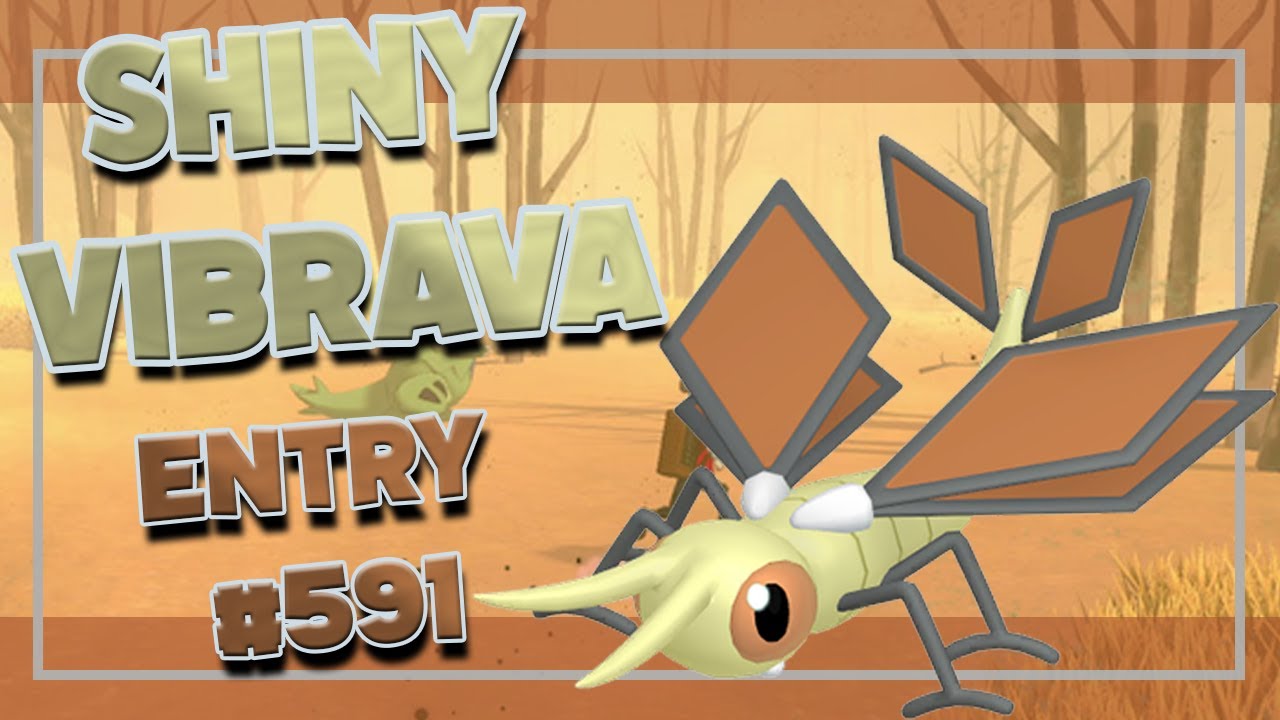 Shiny Trapinch/Vibrava via SOS Calls! Shiny Living Dex 
