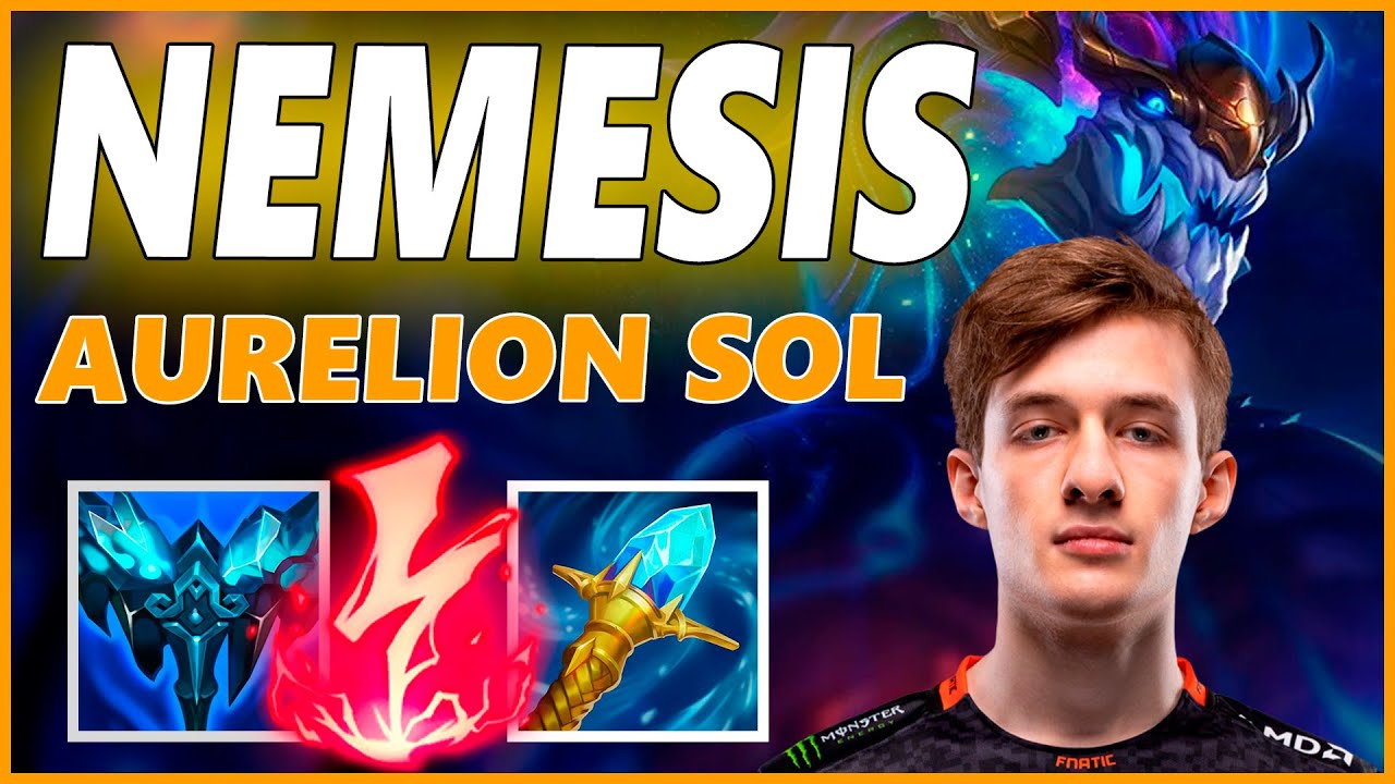 ⚡NEMESIS AURELION SOL MID GAMEPLAY⚡SEASON 12 LEAGUE OF LEGENDS