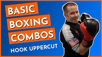 BOXING COMBINATIONS FOR BEGINNERS | Hook Uppercut Combo