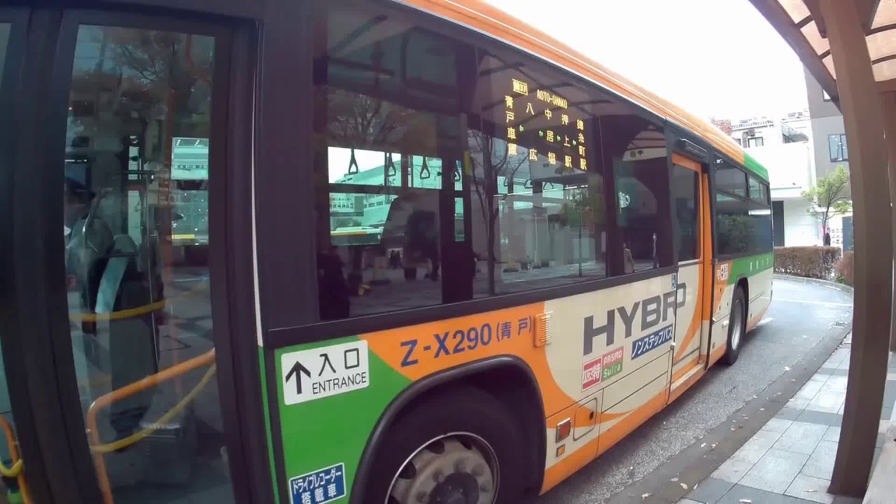 【前面展望】都営バス[錦37]錦糸町駅前➡青戸車庫前