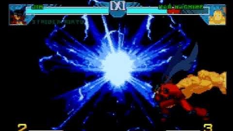 Marvel vs Capcom EX: Jin Basic HC Combo