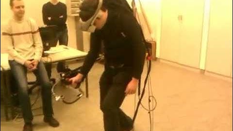 Mobile haptics in virtual environment, touch as you go!