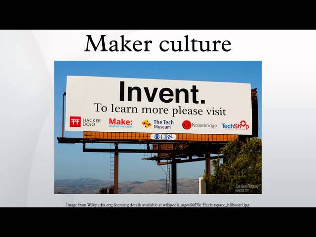 Maker culture - Wikipedia