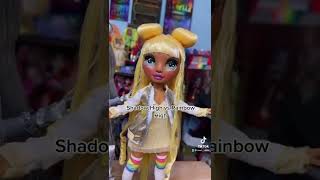 Luna Madison Shadow High Doll vs Sunny Madison Rainbow High