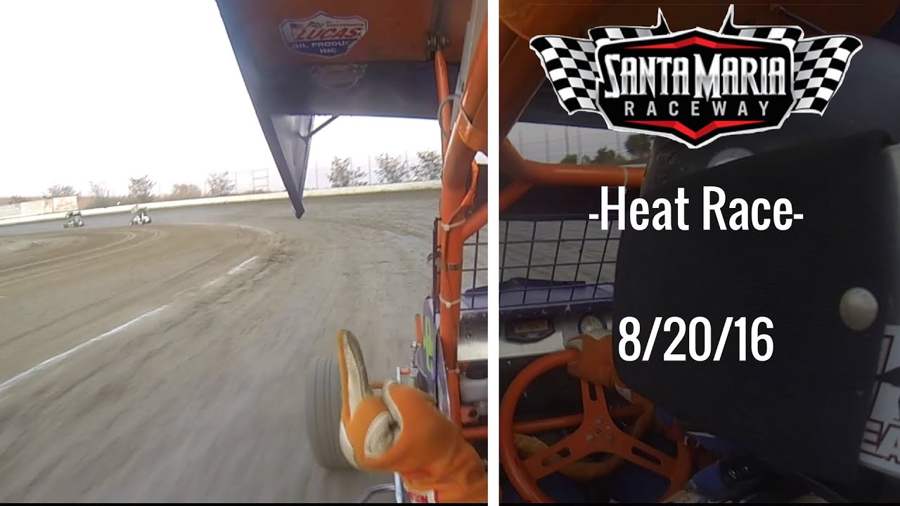 california lightning sprint at santa maria raceway heat race 8 20