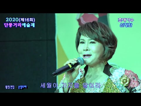 신정화 / 서울 사나이.섬마을 선생님 (2020 제16회 창원 단풍거리예술제 초대가수 <strong>창원문화원</strong>)