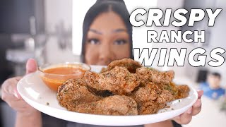 Crispy AF RANCH WINGS