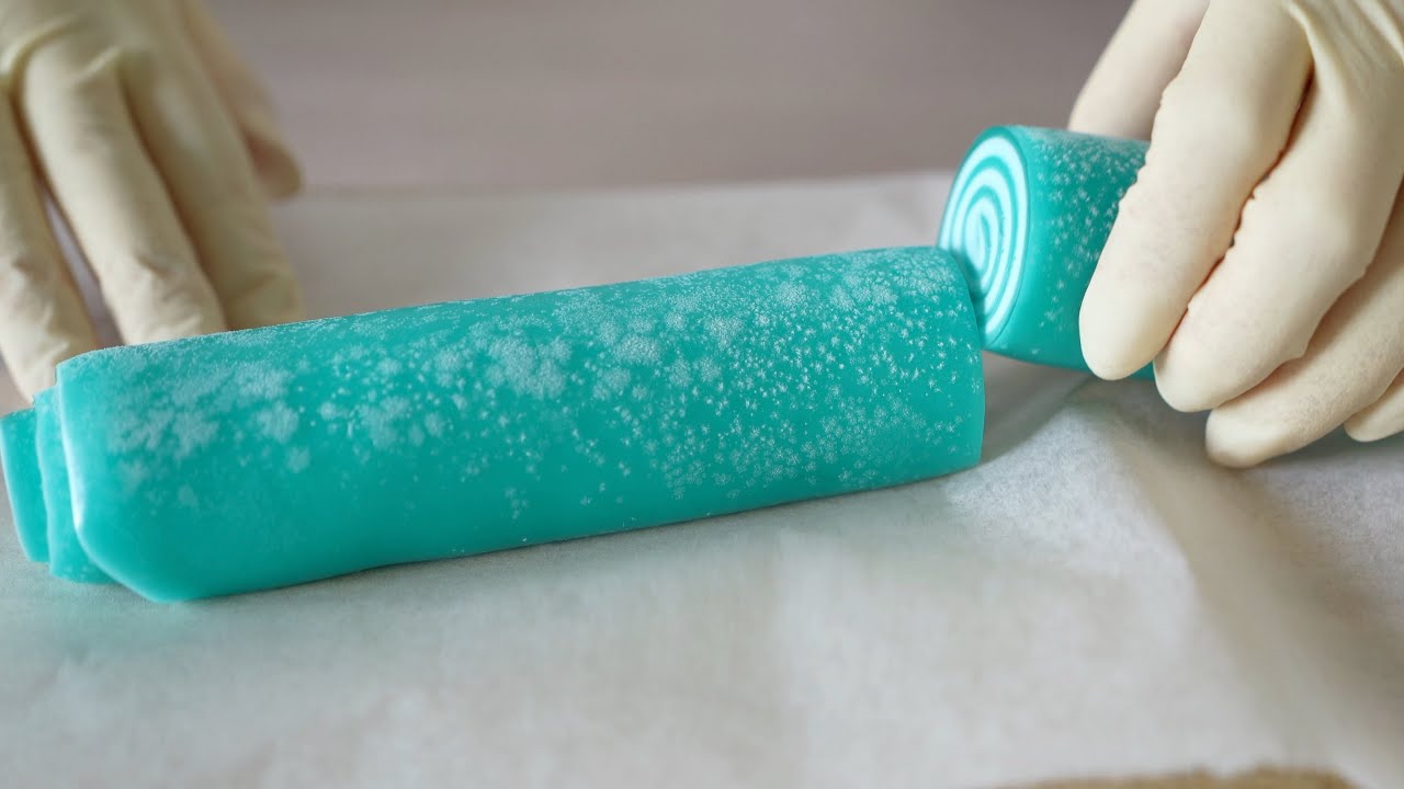 Frozen Jello Gelatin Pinwheels くるくるジェローアイス