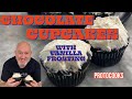 Chef Franks Chocolate Cupcakes with Vanilla Frosting