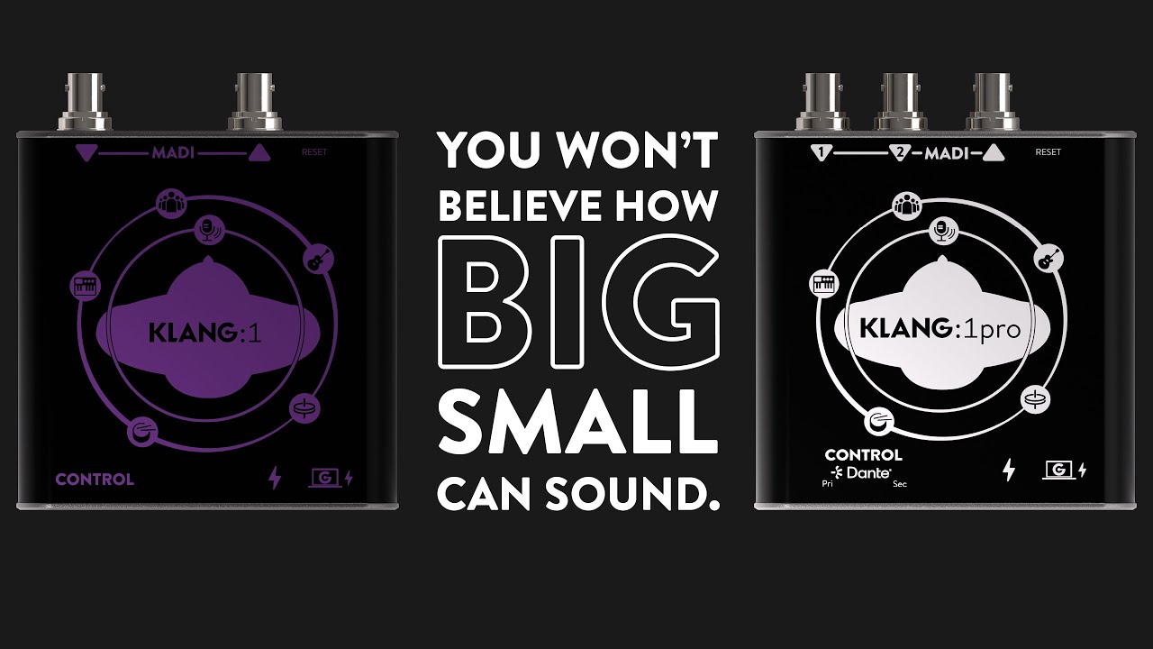 Introducing the KLANG:1 and KLANG:1pro