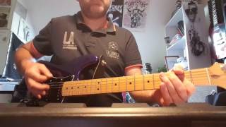 Video thumbnail of "Wilko Johnson - Going back home (guitar cover)"