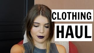 CLOTHING HAUL - SUMMER INTO FALL