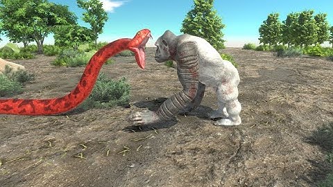 New Titanoboa V S Every Unit|Animal Revolt Battle Simulator