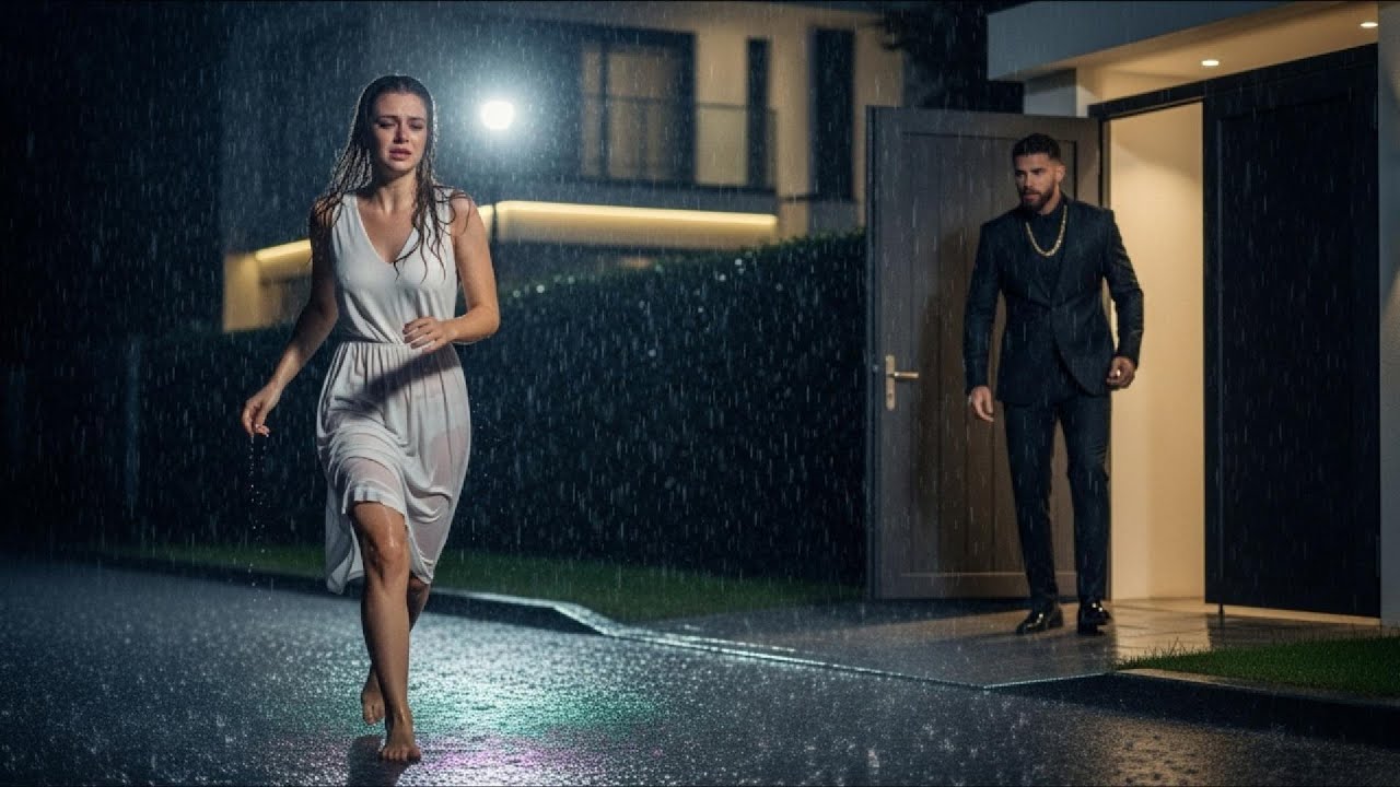 She Ran Barefoot in the Rain — Not Knowing the Man Who Sheltered Her Was the Mafia Boss.