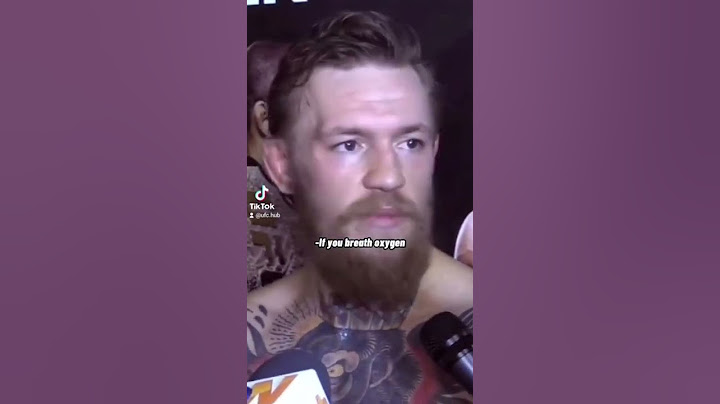 Conor McGregor's Greatest Ever Quote!