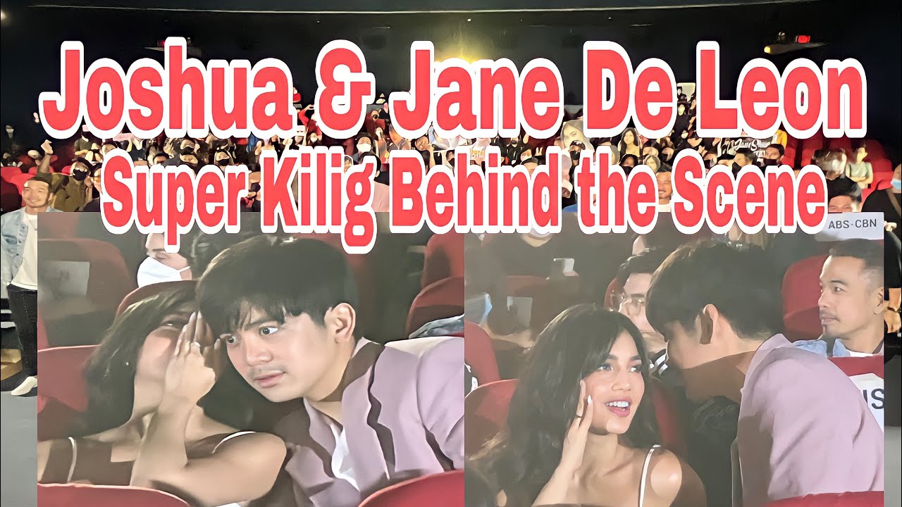 Joshua Garcia & Jane De Leon Kilig Behind The Scene Darna Special Viewing