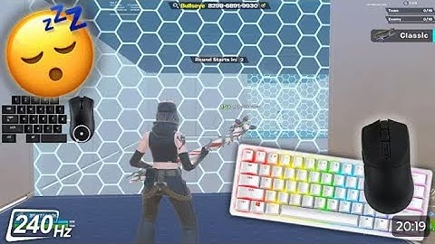 😴 ASMR Steelseries Apex pro TKL 1v1 piece control!!!