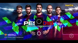 PES18 Game Play | Start & Confegration screenshot 5